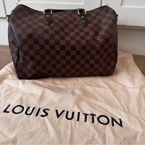 Louis Vuitton Damier Ebene Canvas Bag